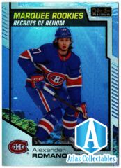 2020-21 UD OPC Platinum Marquee Aquamarine ALEXANDER ROMANOV /499 RC